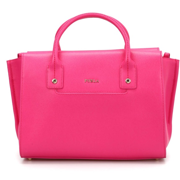 Furla Handbags - Furla Hot Pink Linda Carryall Bag